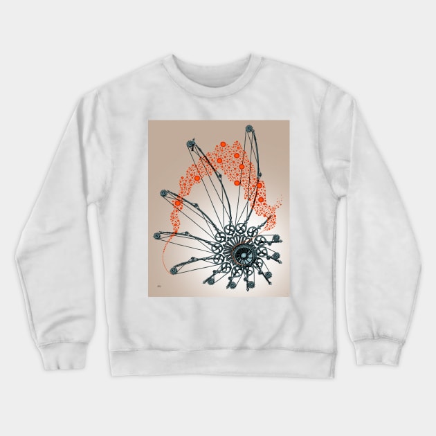 Mechanical Abstract III Crewneck Sweatshirt by bensmall